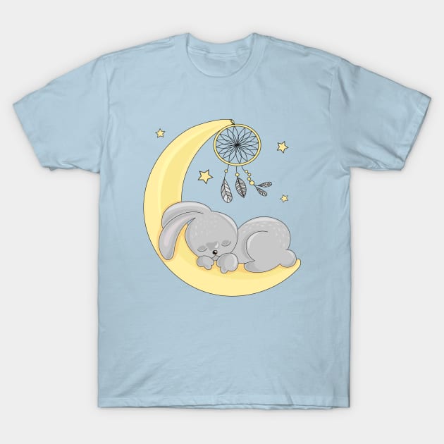 Goodnight bunny T-Shirt by ArtStyleAlice